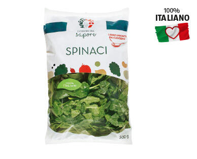 I COLORI DEL SAPORE 
 Spinaci 500 g