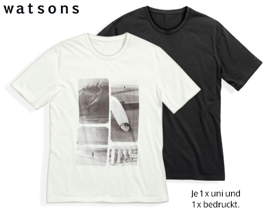 watsons 2 T-Shirts, große Mode