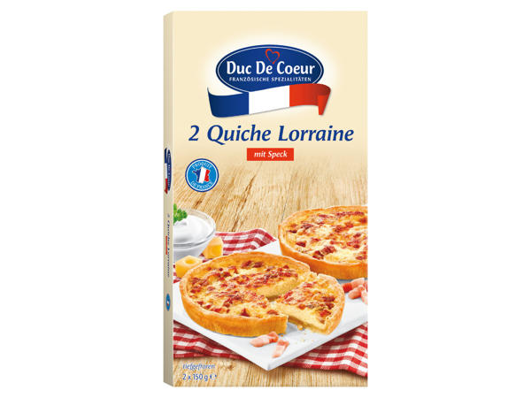 2 Quiche Lorraine