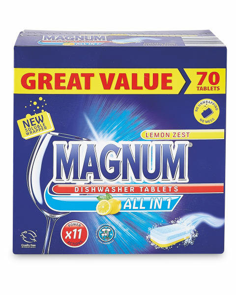 Magnum All-In-1 Dishwasher Tablets