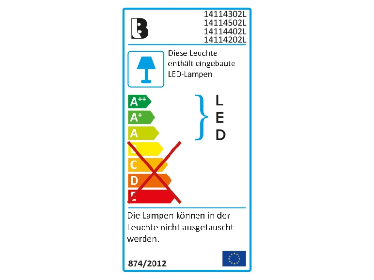 LIVARNO LUX(R) LED-Deckenfluter