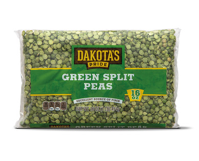 Dakota's Pride Green Split Peas or Green Lentils