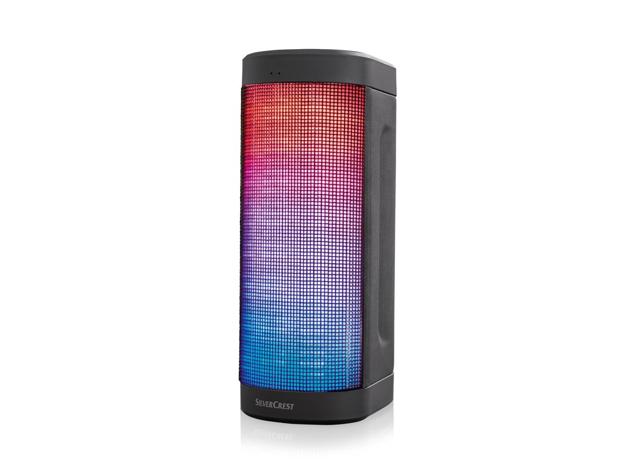 Silvercrest LED Bluetooth(R) Speaker1