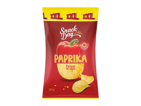 Snack Day Paprika Crisps