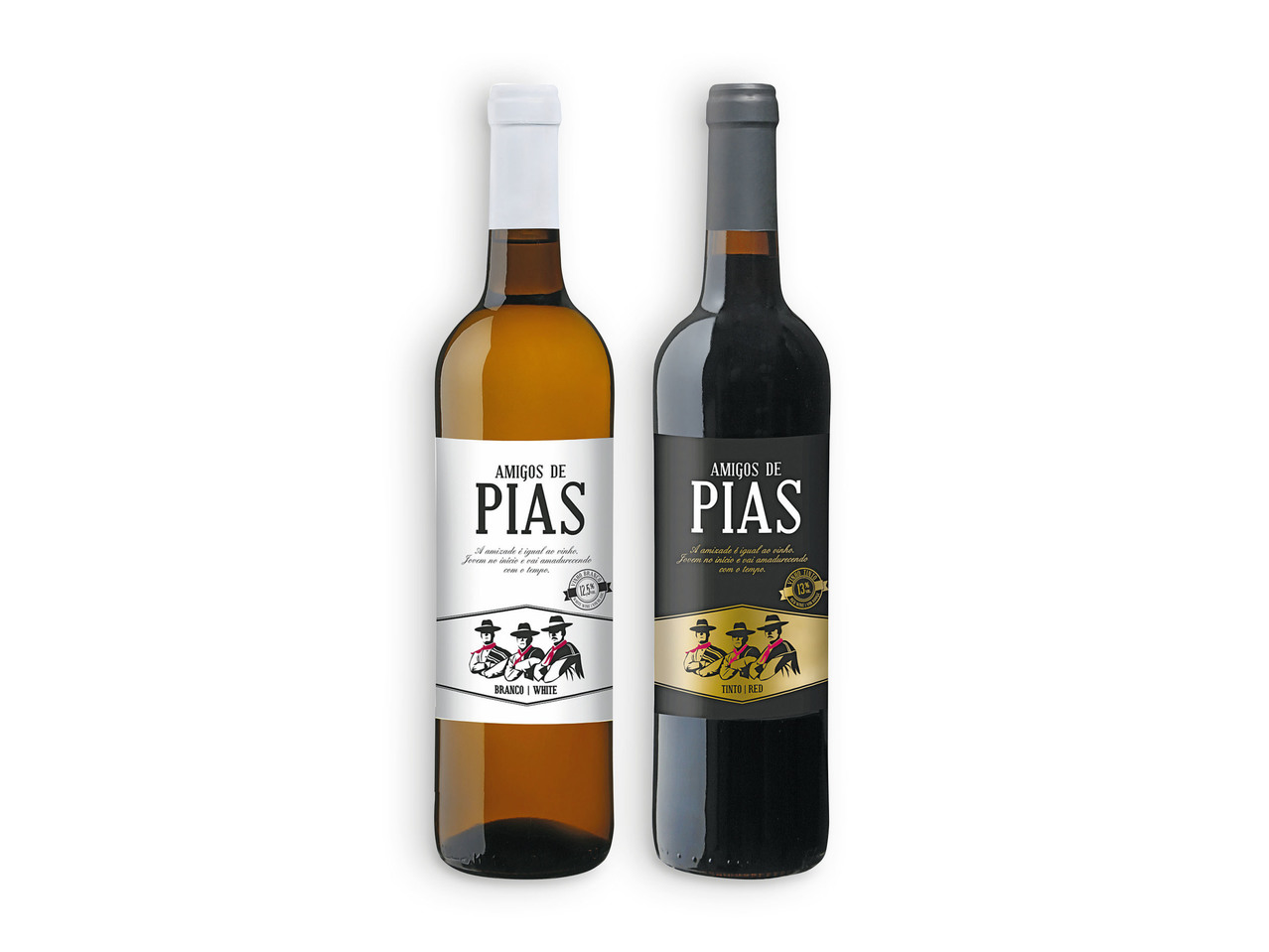 AMIGOS DE PIAS(R) Vinho Branco / Tinto