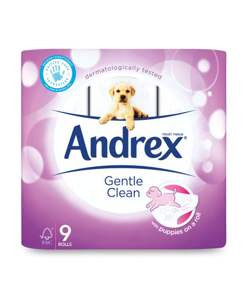 Andrex Gentle Clean 9-Pack