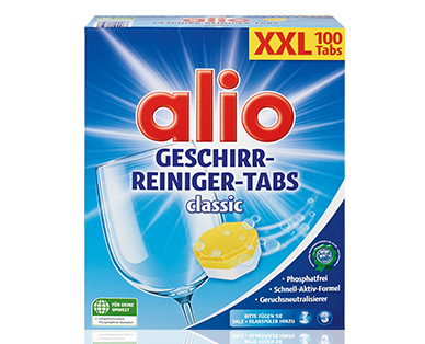 alio Geschirr-Reiniger-Tabs classic XXL