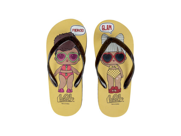 Girls' Beach Sandals "LOL, Miraculous, Barbie"