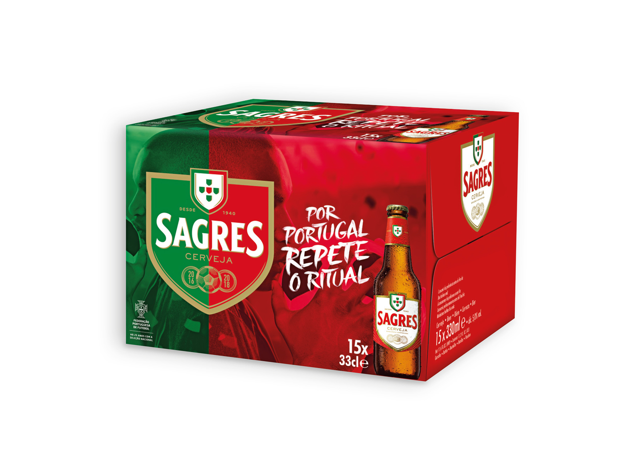 SAGRES(R) Cerveja Pack Económico