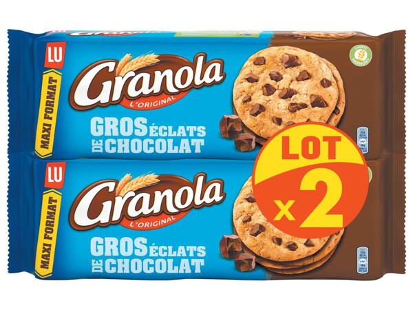 Granola Cookies gros éclats de chocolat