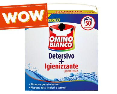 OMINO BIANCO Detersivo igienizzante in polvere
