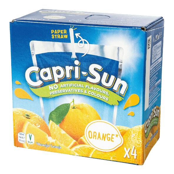 CAPRI-SUN(R) 				Capri-Sun orange, 4 pcs