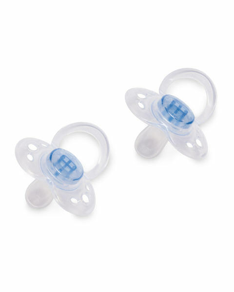 Blue Air Soother 2 Pack 6-18 Months