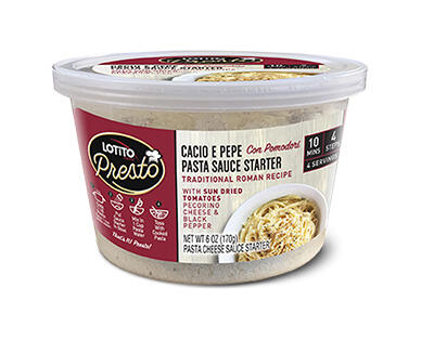 LOTITO Presto Meal Starter Cheese Cups Assorted Varieties