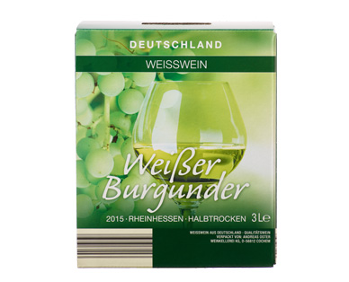 Bag-in-Box, 3 Liter, Deutsche Weine, Praktische Bag-in-Box
