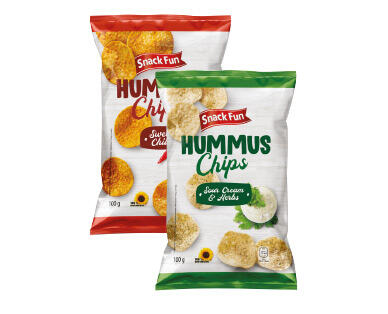 SNACK FUN 
 Hummus Chips
