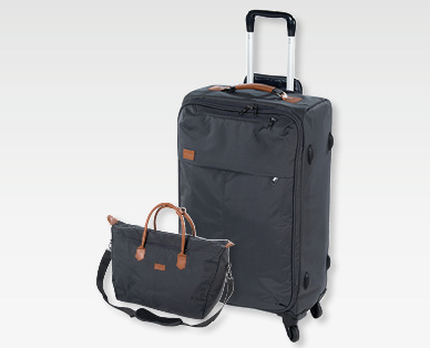 Set di valigia e borsa da viaggio in nylon ROYAL CLASS