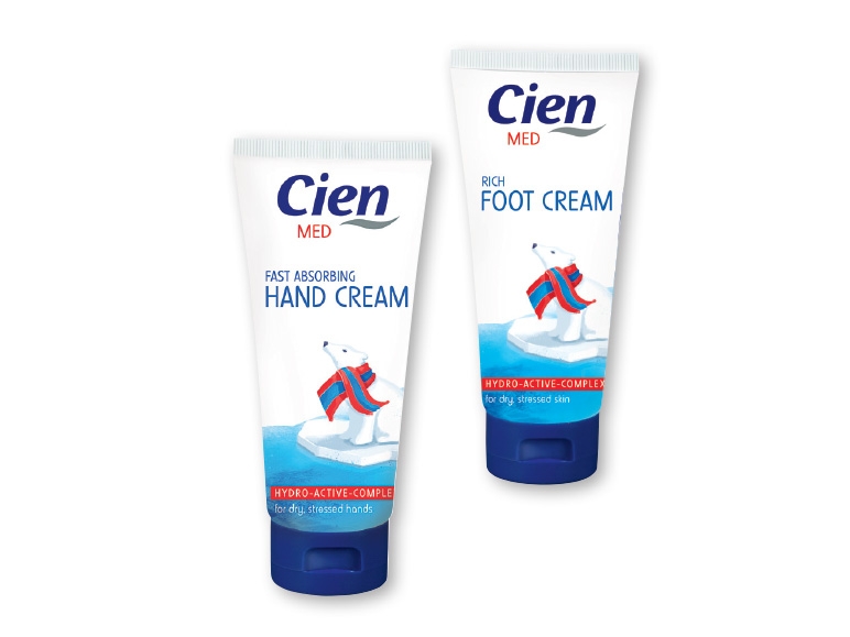 Cien Med Fast Absorbing Hand/Rich Foot Cream