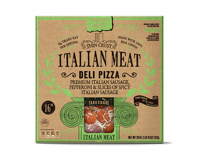 Mama Cozzi's 16" Thin Crust Italian Meat Deli Pizza