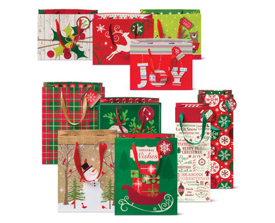 Huntington Home Holiday Gift Bag Set - Aldi — USA - Specials archive