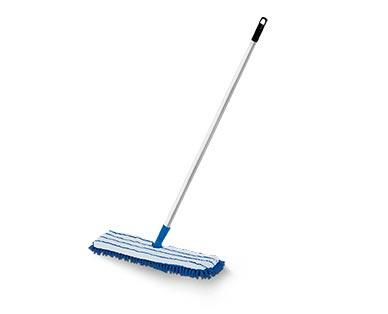 Easy Home 
 Angled Broom with Dustpan or Microfiber Flip Mop