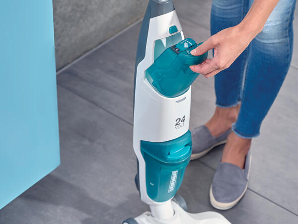Battery-Powered Cleaning-Drying Machine