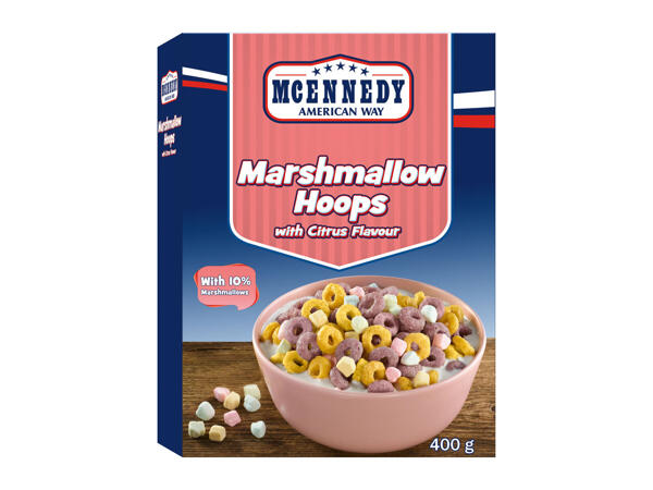 Mcennedy Marshmallow Hoops with Citrus Flavour