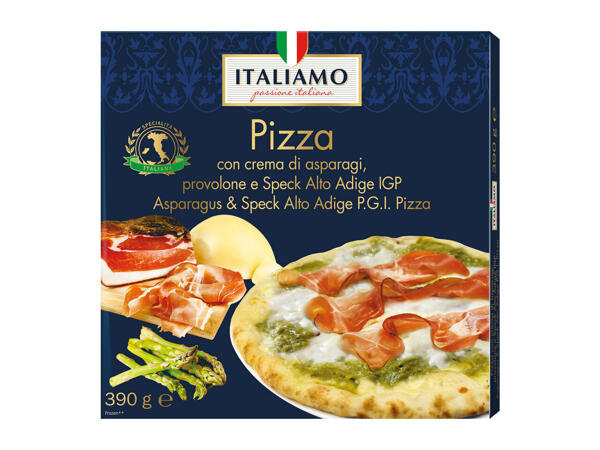 Italiamo Italian Smoked Ham & Asparagus Pizza