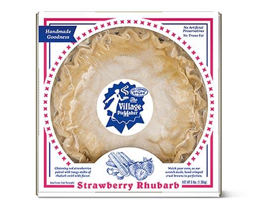 The Village Pie Maker 
 Premium Apple or Strawberry Rhubarb Pie
