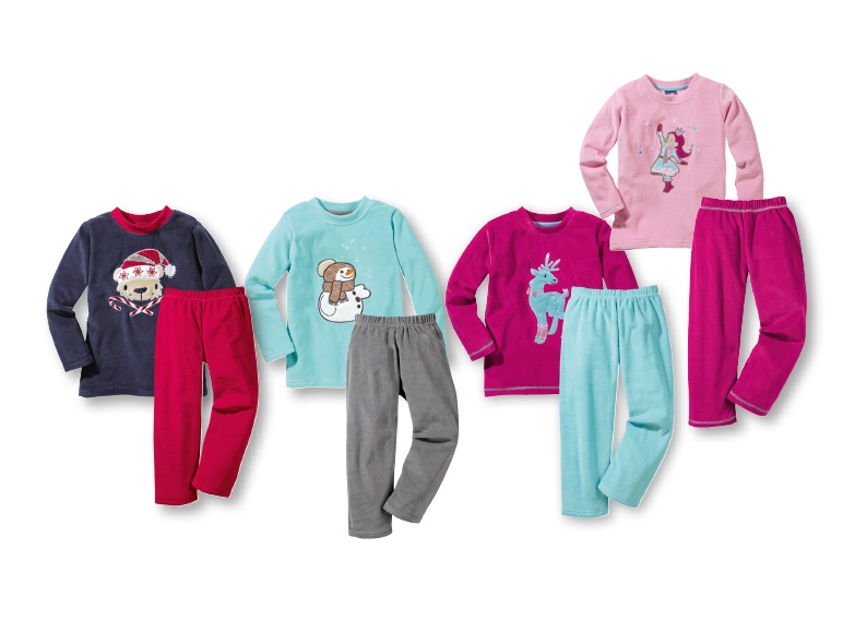 Boys' or Girls' Velour Pyjamas