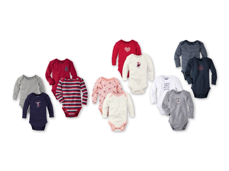LUPILU(R) Babies' Long-Sleeved Bodysuits