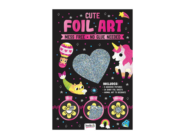 Bookoli Scratch Art, Foil Art or Neon Creations Book