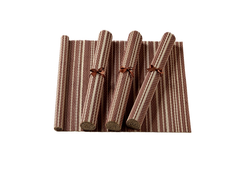 Bamboo Placemats, 4 pieces or Bamboo Table Runner