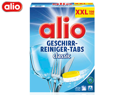 alio Geschirr-Reiniger-Tabs classic XXL­ Packung