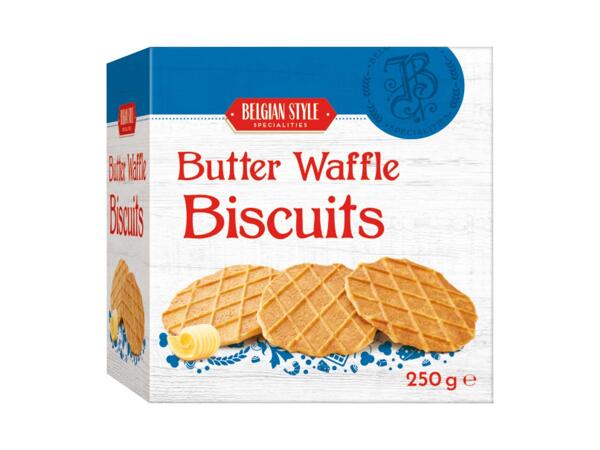 Butter Waffle Biscuits