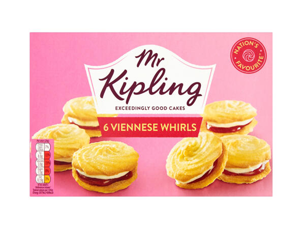 Mr Kipling Viennese Whirls