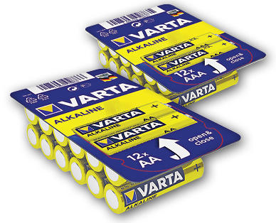 Confezione grande di batterie VARTA