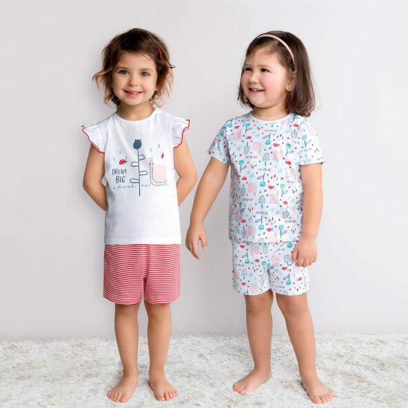 Piżama/Rampers dziecięcy z bawełną BIO