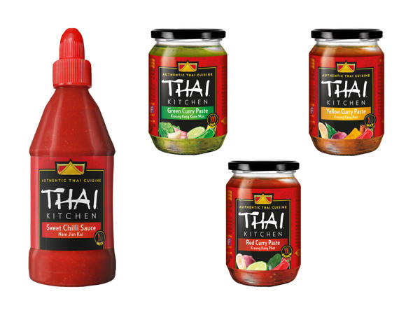 Pâtes de curry/ sauce sweet chili Thai Kitchen