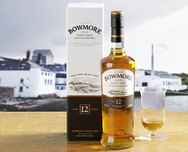 Single Malt Scotch Whisky 12 years BOWMORE