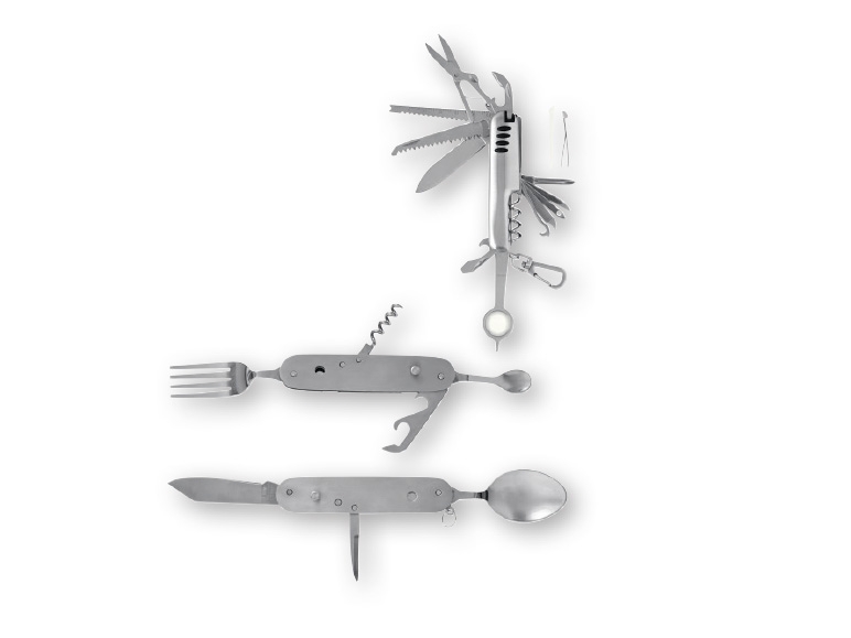 CRIVIT(R) Camping Cutlery/ Multi-Purpose Pocket Knife
