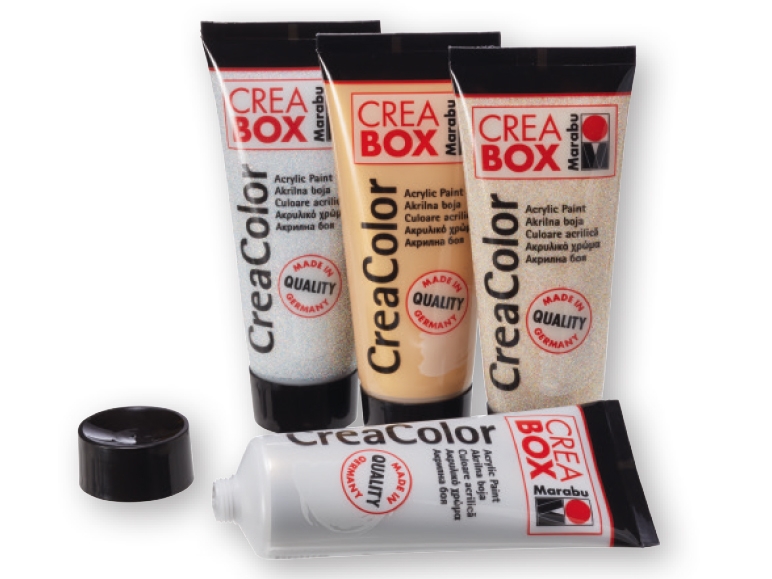 Marabu CreaBox(R) Acrylic Paint Set