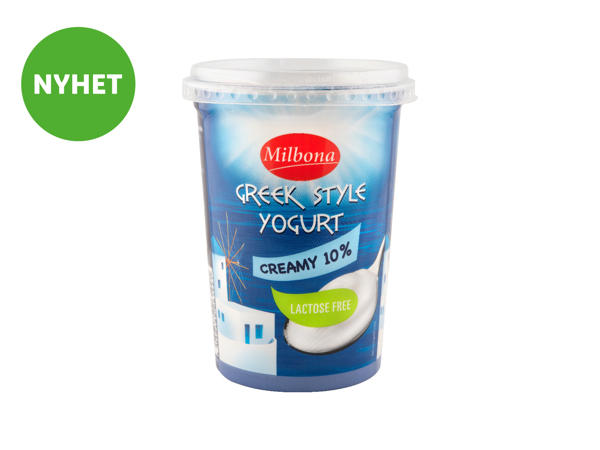 Laktosfri yoghurt i grekisk stil