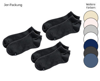 crane(R) Sneaker-Socken, 3er-Packung