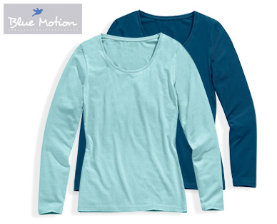 Blue Motion Basic-Shirts, 2 Stück