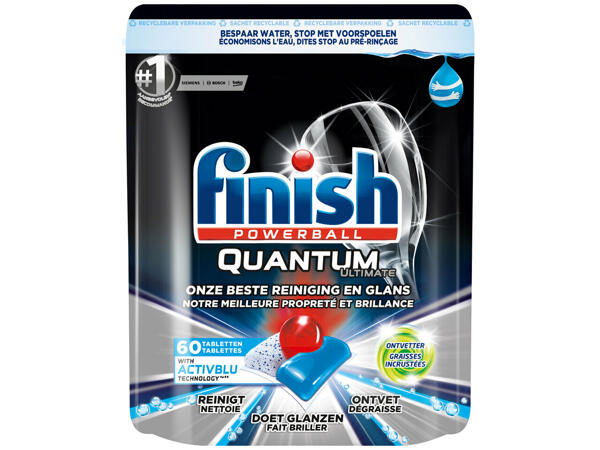 Tablettes pour lave-vaisselle quantum ultimate