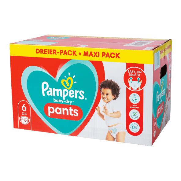 PAMPERS(R) 				Couches-culottes baby-dry