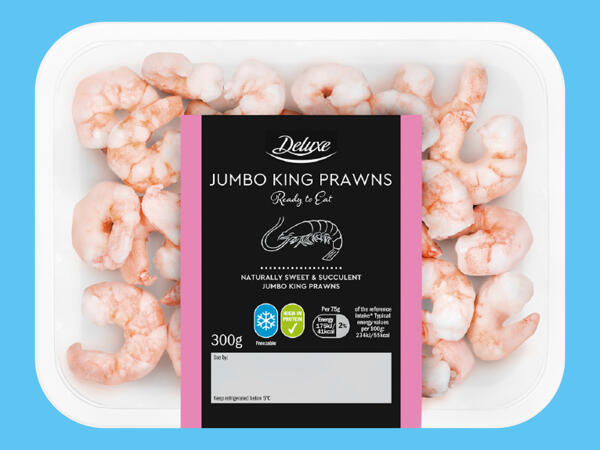 Deluxe Jumbo Ready-to-Eat King Prawns