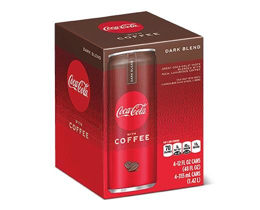 Coca-Cola 
 Coke w/ Coffee 4pk Dark Blend or Vanilla