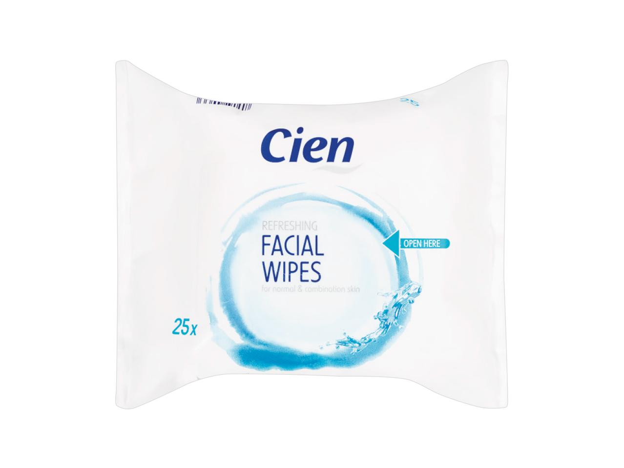 Cien 25 Cleansing Wipes1